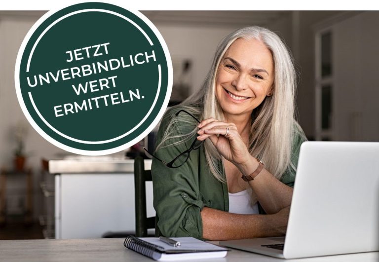 Unverbindliche Wertermittlung Diese Grafik weißt auf die unverbindliche Wertermittlung der HEYEN Immobilien hin.