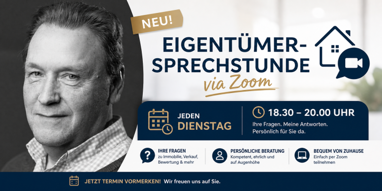 Eigentümer-Sprechstunde via Zoom Eigentümer-Sprechstunde via Zoom