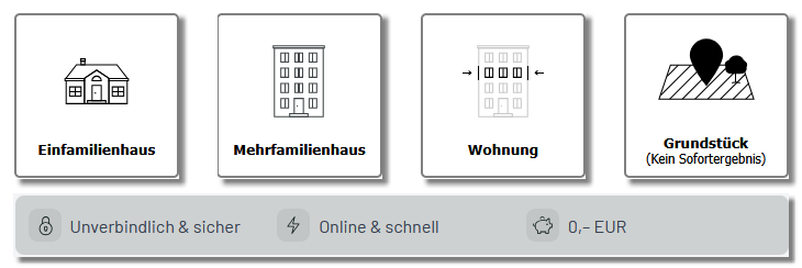 Welche Immobilie möchten Sie bewerten? Welche Immobilie möchten Sie bewerten?