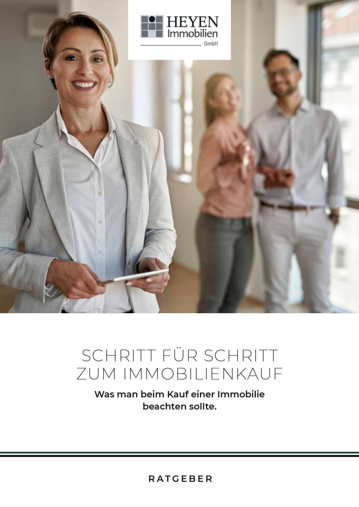 Schritt für Schritt zum Immobilienkauf Ratgeber "Schritt für Schritt zum Immobilienkauf"