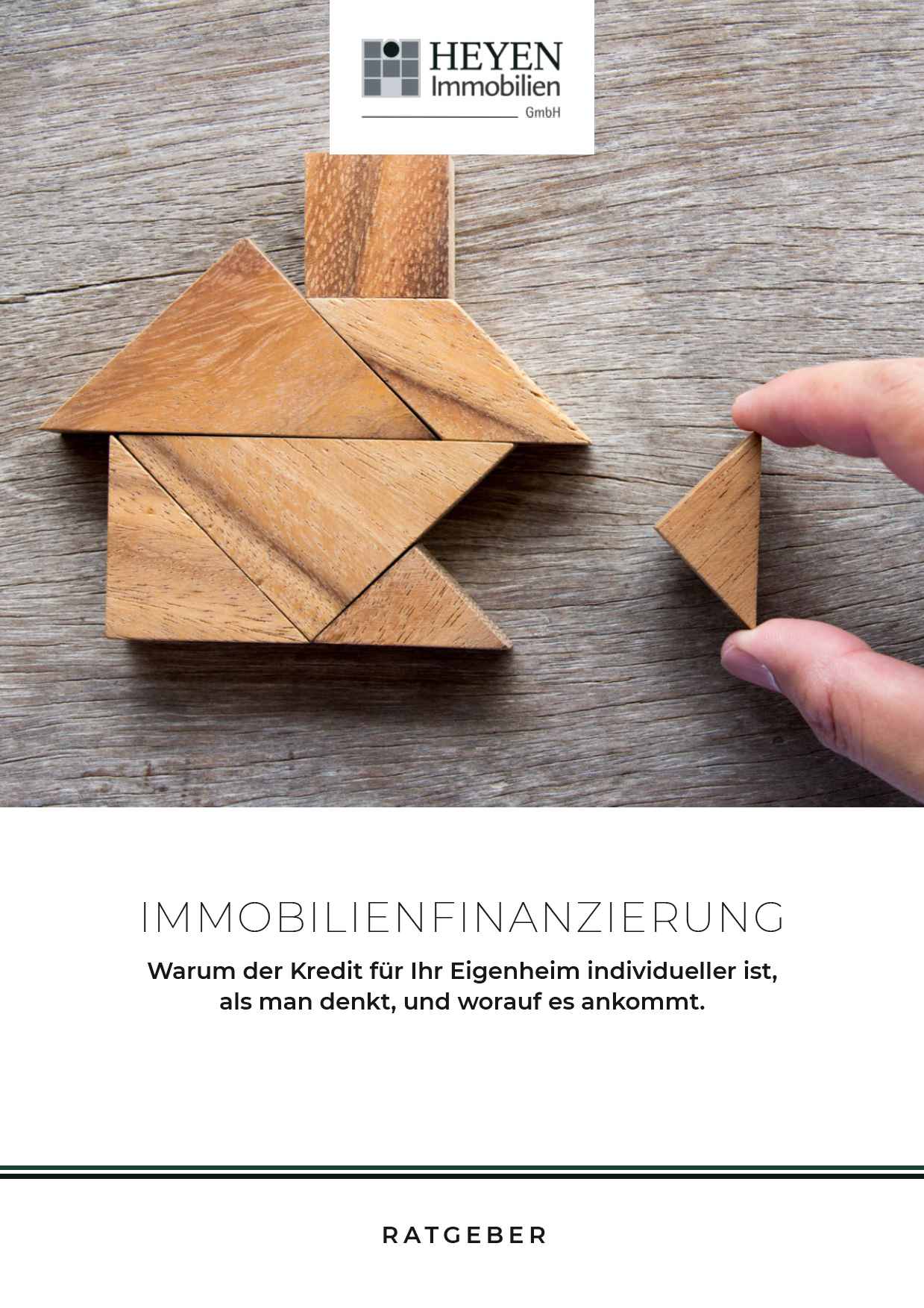 Immobilienfinanzierung Ratgeber "Immobilienfinanzierung"