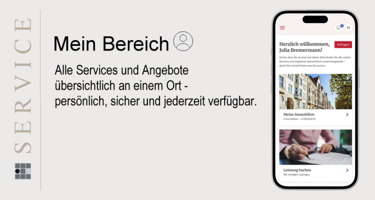Kundenportal / Mein Bereich Kundenportal / Mein Bereich